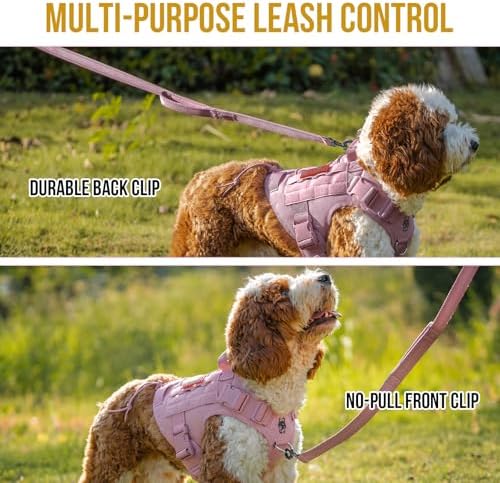 OneTigris Tactical Dog Harness No-Pull Service Vest - Image 6