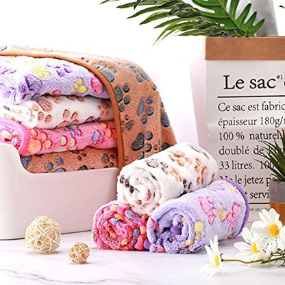 Tatuo 4 Pcs Fleece Dog Blankets - Image 2