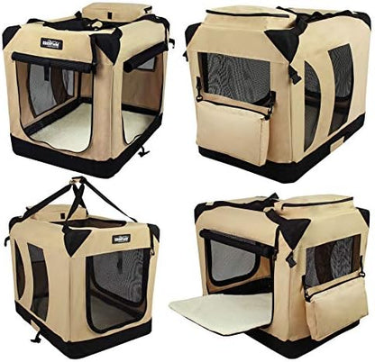 EliteField 3-Door Soft Dog Crate - Image 3