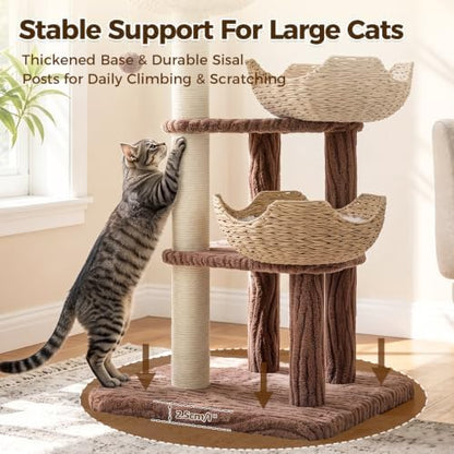 PAWZ Road Modern Cat Tree with Baskets - Image 5