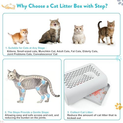 XXL Stainless Steel Litter Boxes - Image 3