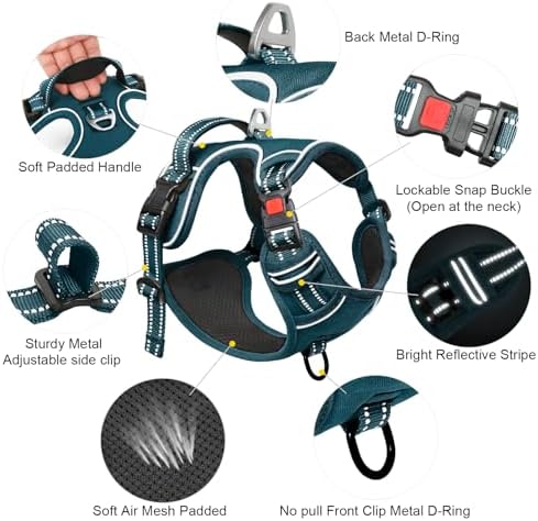 Timos Dog Harness, No Pull Large Sized - Image 4