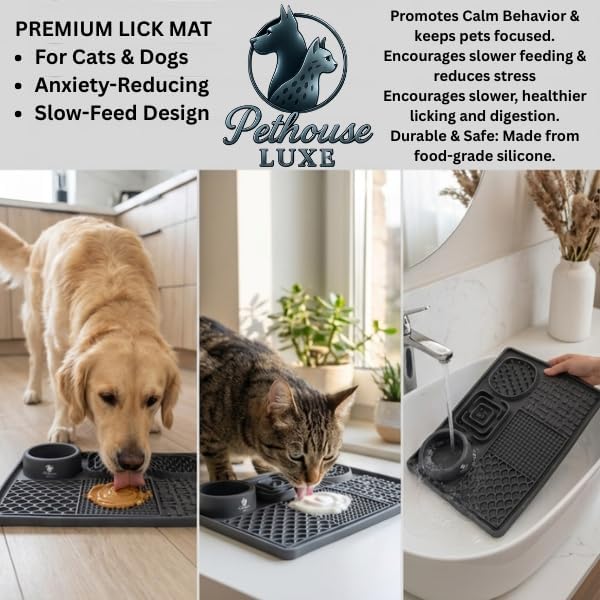 Silicone Dog & Cat Lick Mat - Image 3