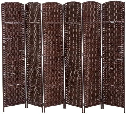 HOMCOM Room Divider 6-Panel, 6FT-Tall Folding Privacy Screen by HOMCOM