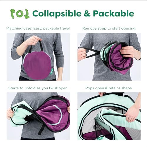 Furhaven Portable Dog Playpen Cat Tent, Pet Playground, Kennel Foldable Indoor - Image 6