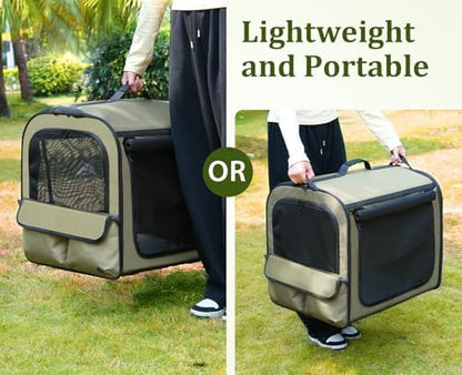 Dog Car Carrier Light Weight, Expandable, Foldable Dog Carrier - Image 2