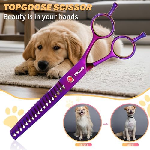 7.5" Dog Grooming Scissor - Image 2