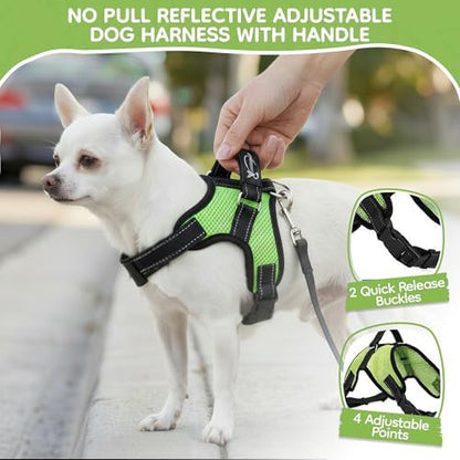No Pull Reflective Adjustable Dog Harness - Image 2