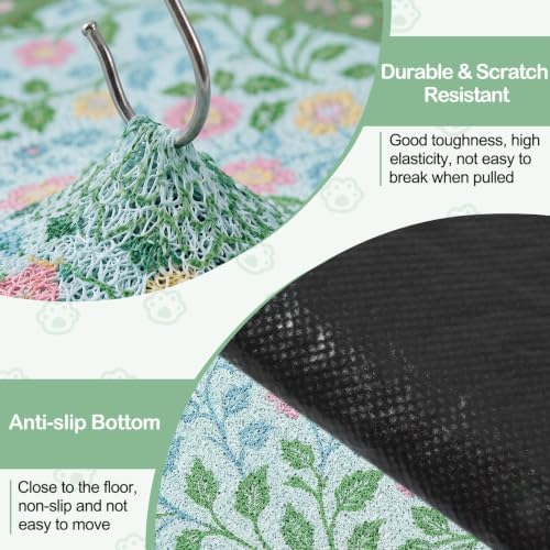 Glittme Cat Litter Mat 24"x15" Non-Slip Washable Trapping Mat - Image 5