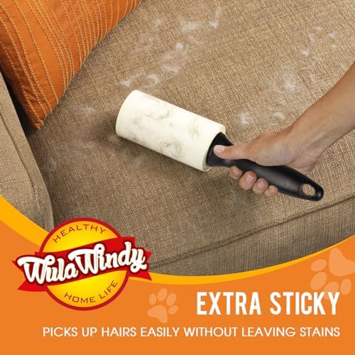 WulaWindy Lint Roller for Pet Hair, Extra Sticky Lint Rollers Pet Hair Remover - Image 2