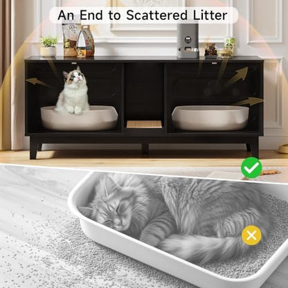 ONBRILL 59" Cat Litter Box Enclosure - Image 5