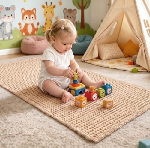 ILANGO Upgraded Waffle Bath Rug 24x60, Super Absorbent Non Slip Bath Mat - Image 4