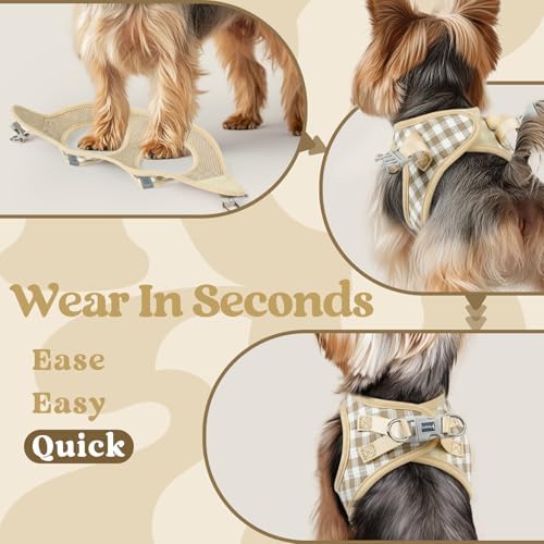 rabbitgoo Step-in Small Dog Harness, Puppy Vest - Image 6