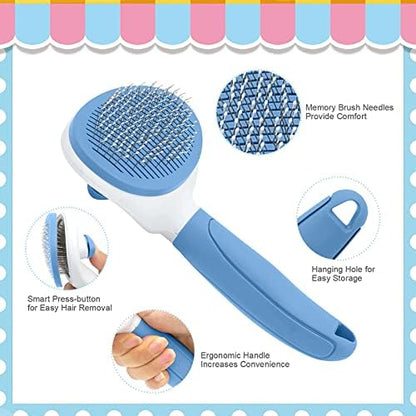 Self Cleaning Slicker Brush, Cat Brushes - Image 3