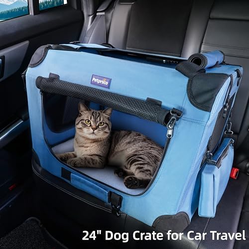 Petprsco Portable Collapsible Dog Crate - Image 6