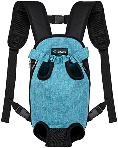 PetAmi Dog Carrier Backpack, Adjustable Pet Cat Front Carrier Backpack by PetAmi