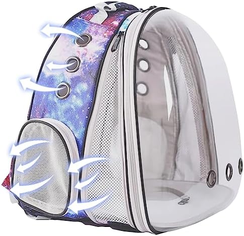 Front Expandable Cat Backpack Carrier, Fit up to 20 lbs, Printed Artwork - Image 5