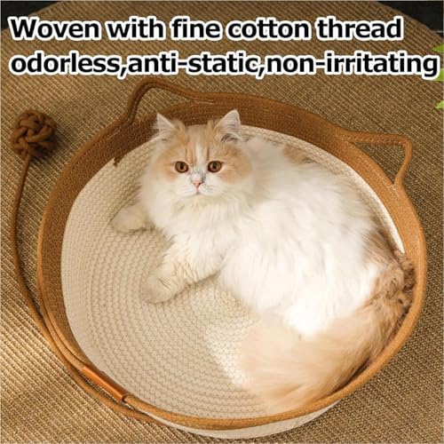 Instinct Basket, Stimuli Handwoven Cat Basket - Image 2