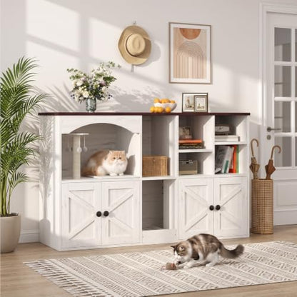 HOOBRO Cat Litter Box Enclosure - Image 3