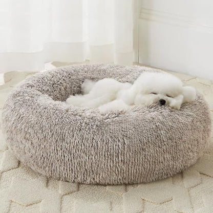 WNPETHOME Medium Round Calming Dog Bed Cat Bed by WNPETHOMEPETSHOME