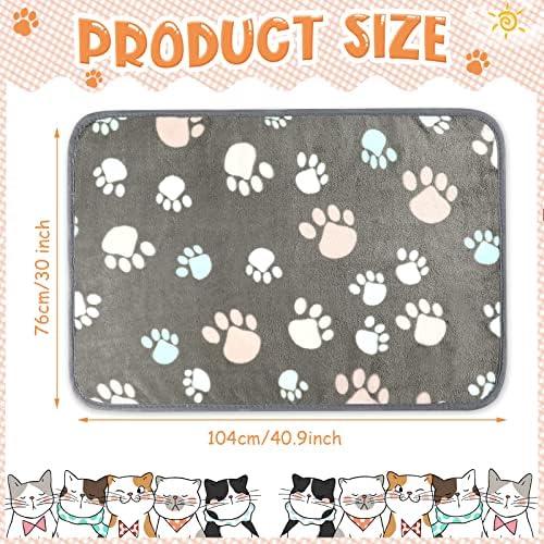 Tatuo 4 Pcs Fleece Dog Blankets - Image 5
