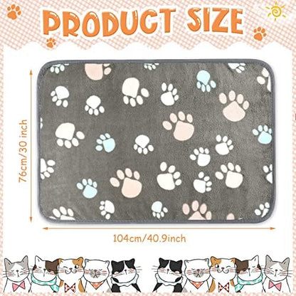 Tatuo 4 Pcs Fleece Dog Blankets - Image 5