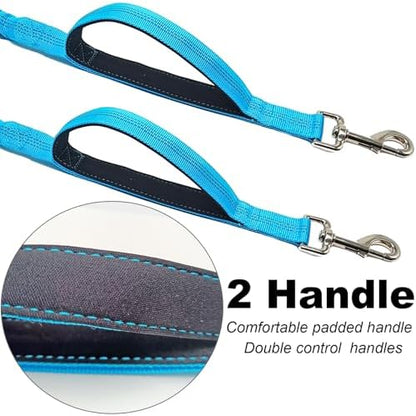 Dual Dog Leash Coupler, Double Control Padded Handles - Image 3