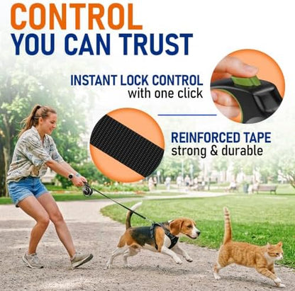 20.1 ft Retractable Dog Leash for Dogs 10–100 lbs - Image 5