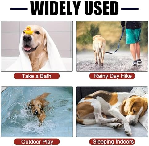 Dog Bathrobe, Quick-Dry Striped Drying Robe - Image 5