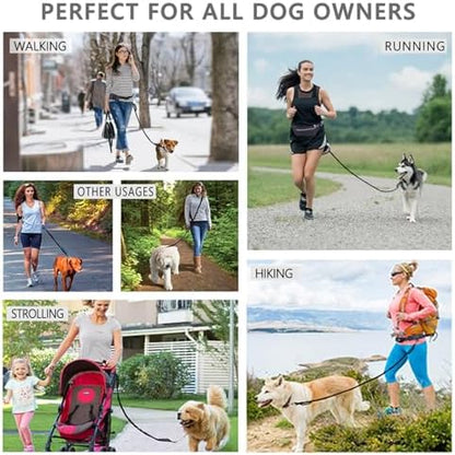 LANNEY Hands Free Dog Leash, Waist Running Leash - Image 7