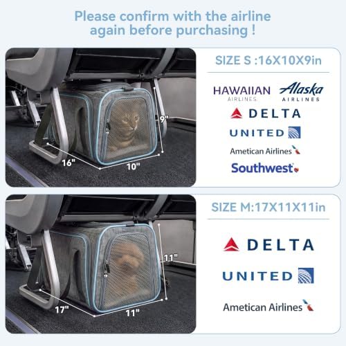 Petsfit Small Double Expandable Cat Carrier - Image 3