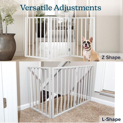 Pet Gate - 3-Panel Indoor Foldable Dog Fence - Image 5
