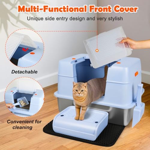 Vivifying Stainless Steel Litter Box - Image 6