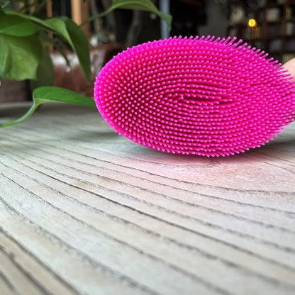 Premium Sensory Brush for Kids or Autism, Soft Silicone Body Scrubber, 2 in 1 - Image 5