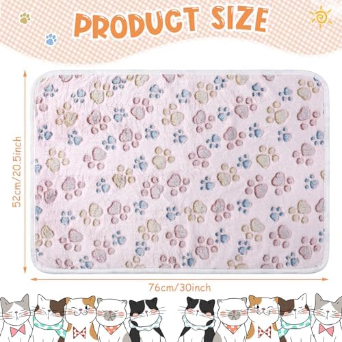 Tatuo 4 Pack Fleece Dog Blanket - Image 6