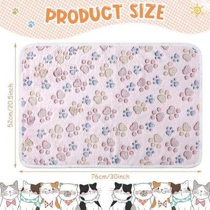 Tatuo 4 Pack Fleece Dog Blanket - Image 6