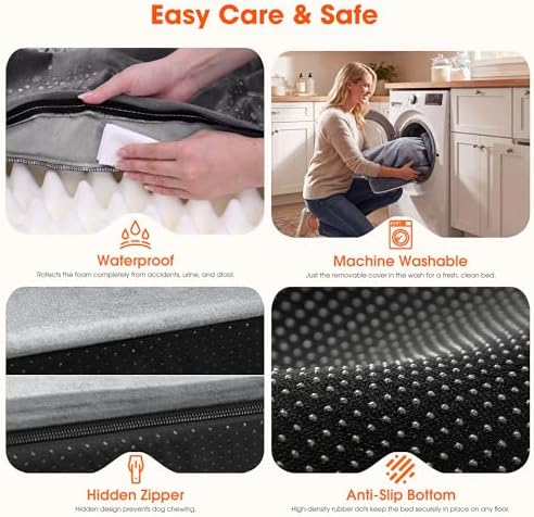 Waterproof Orthopedic Dog Bed for Extra Large Dogs - Image 7