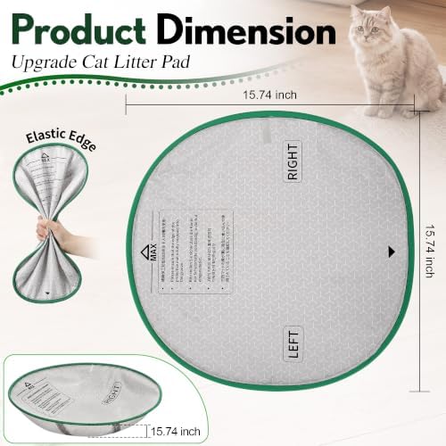 Upgraded Cat Litter Pad Compatible - Image 2