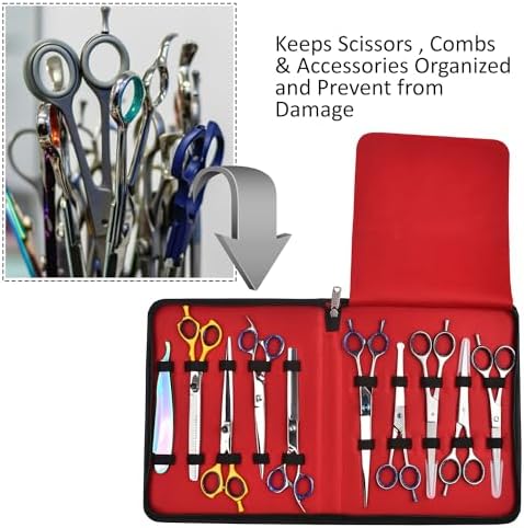 Case Holds 10 Grooming or Beauty Shears - Image 2