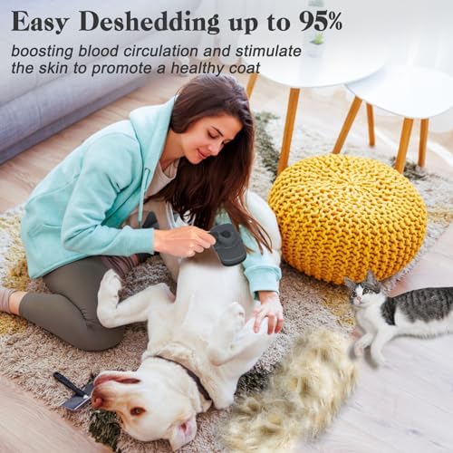 Dipoo Self-Cleaning Deshedding Brush - Image 5