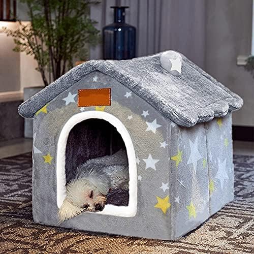 BXEBUI Dog House Indoor Memory Sponge, Foldable Dog House Kennel Bed Mat by Unknown