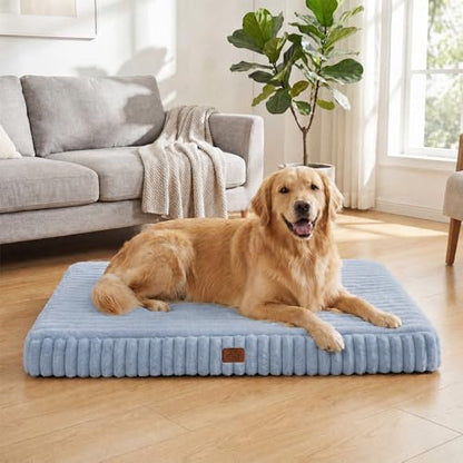 Orthopedic Dog Bed for XL Dog, Waterproof Washable Pet Bed for Crate by DOPEDIO