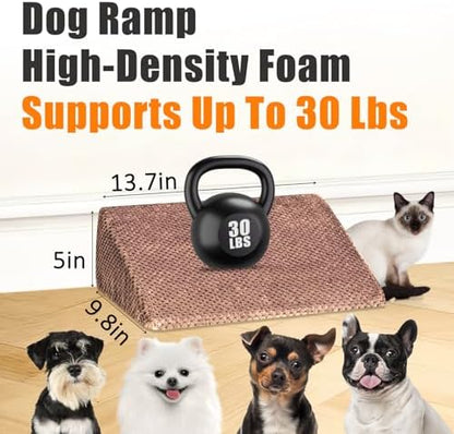 Dog Ramp for Stairs for Small & Senior Dogs and Cats – Non-Slip Stair Wedges - Image 2
