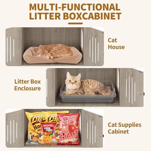 Garvee Cat Litter Box Enclosure - Image 6