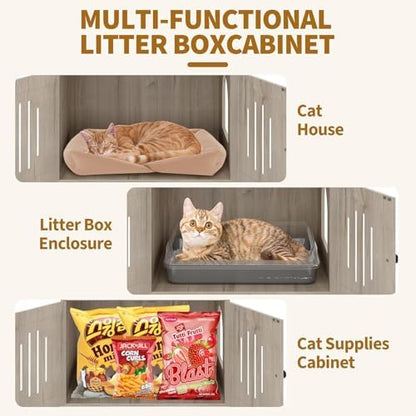 Garvee Cat Litter Box Enclosure - Image 6