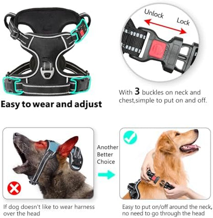 Timos Dog Harness for Large, Reflective No Pull Vest - Image 2