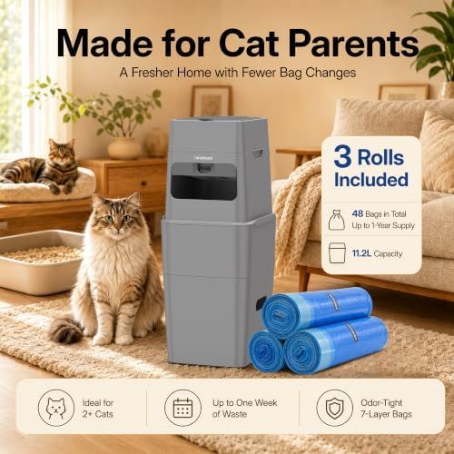 Neakasa 2XL Cat Litter Trash Can - Image 3