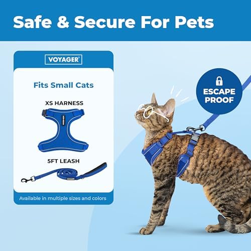 Voyager Escape-Proof Step-in Cat Harness & Leash - Image 2