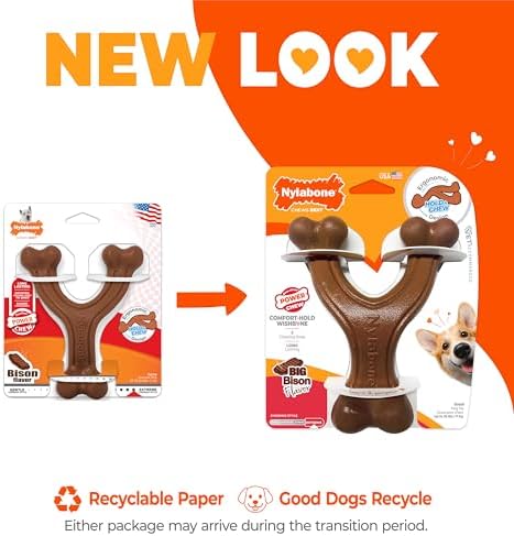 Nylabone Power Chew Easy-Hold Wishbone Dog Chew Toy - Image 3