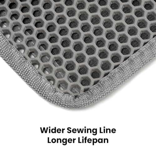 Cat Litter Mat, Upgrade Super Waterproof Back Layer Litter Box Mat, Non Slip - Image 6